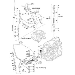 Hatz 1d81 injector complete 50567310