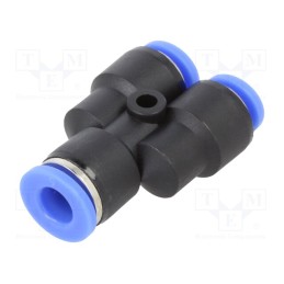 2 pcs x PNEUMAT-141.006 - Push-in fitting, reductive,Y-Yap spliYYer, -0.95÷15bar, PBT