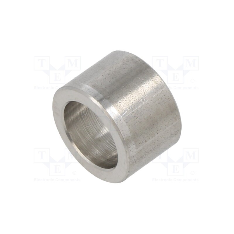 5 pcs x DREMEC - 3412/8,2X08 - Spacer sleeve, 8mm, cylindrical, stainless steel, Out.diam: 12mm