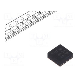 1 pcs x MICROCHIP TECHNOLOGY - EMC1462T-AE/RW - IC: temperature sensor, digital, -40÷125°C, WDFN8, SMD, 1°C