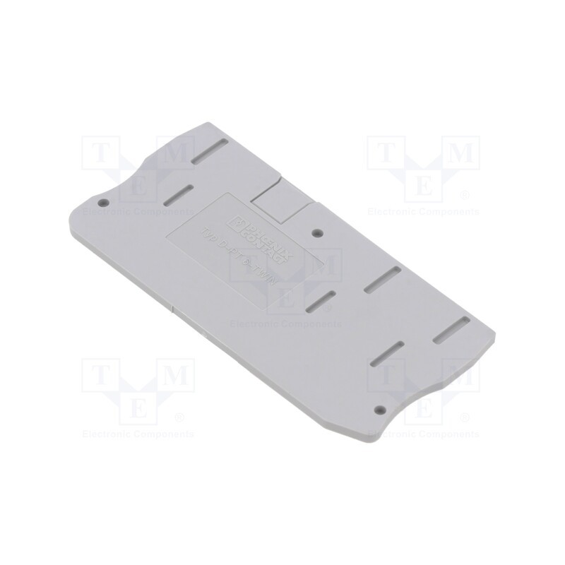 2 pcs x PHOENIX CONTACT - 3211508 - End plate, Width: 2.2mm, PT