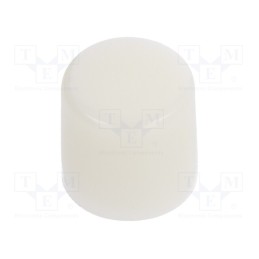 1 pcs x NKK SWITCHES - AT443B - Cap, MB series, Ø8x7.6mm, white, MB