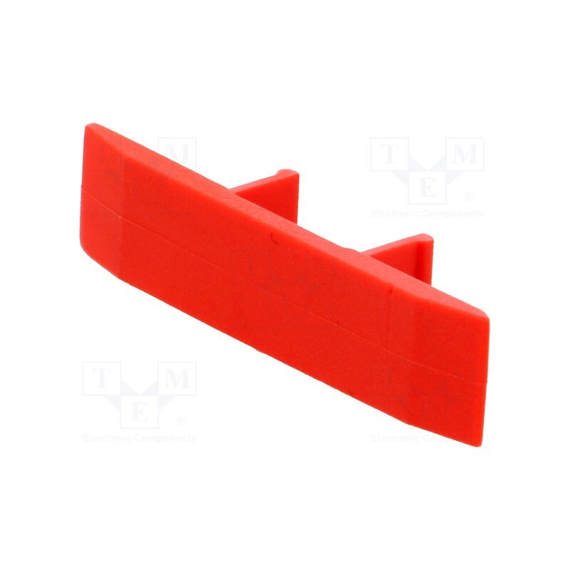 2 pcs x POKu00d3J - A99-5527 - Protection, red, Width: 8.2mm, polyamide, -25÷120°C, UL94V-0, ZUG-6