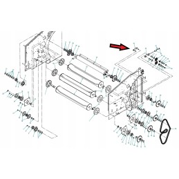Plate with pins press sipma z569 556928063000