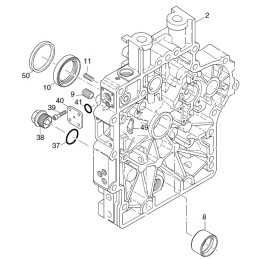 Hatz 1b40 1b50 shaft oil seal 50479500 35x47x7