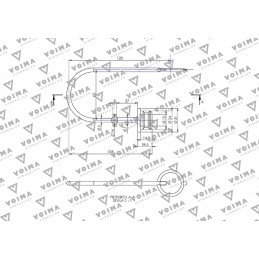 Cover, plug, socket cover, euro red, voima