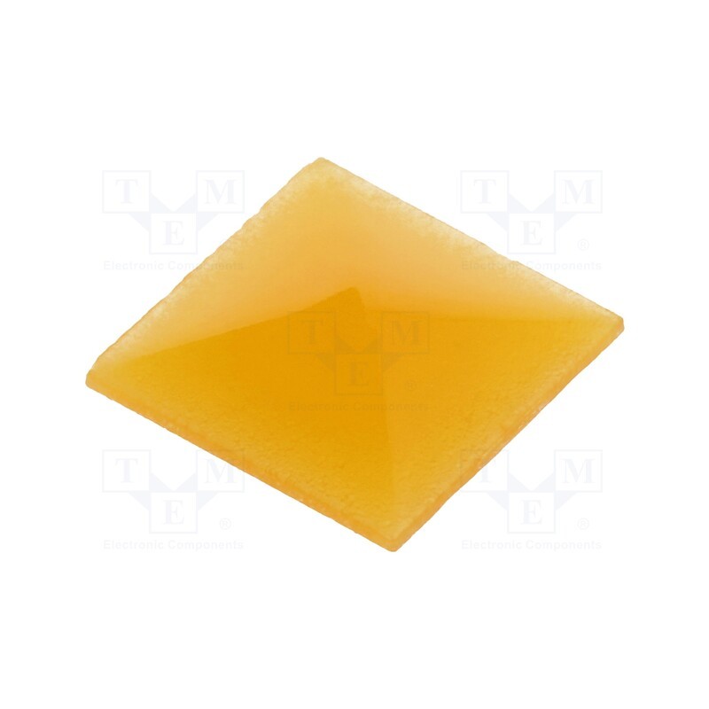 1 pcs x NKK SWITCHES - AT4075D - Cap, UB series, 10.35x10.35x0.5mm, amber, UB