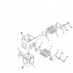 Cat backhoe loader stabilizer slide 5 2 mm