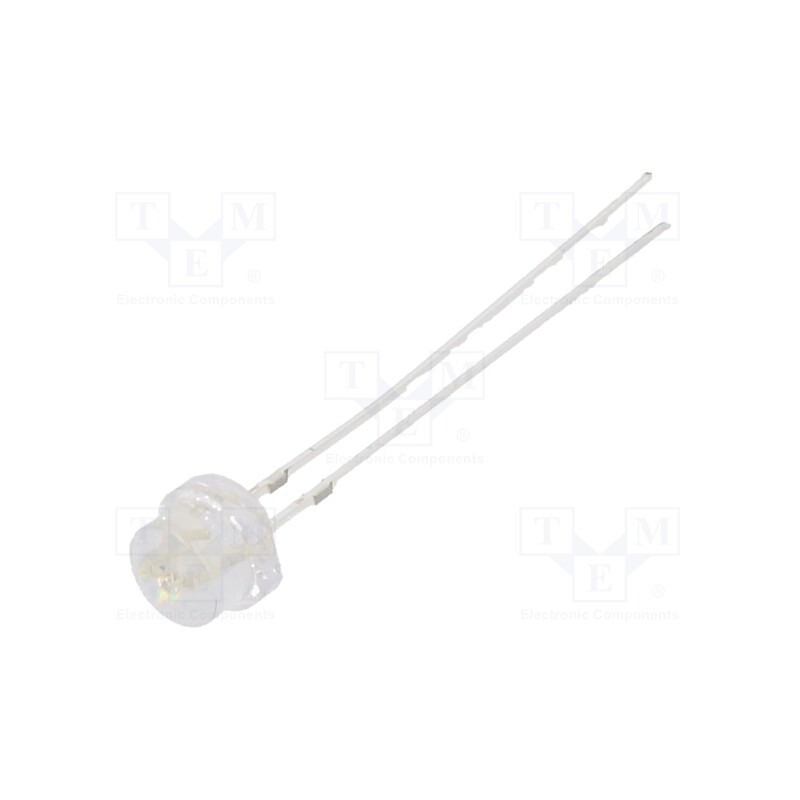 1 pcs x OPTOSUPPLY - OSV2YL56A1A - LED, UV, 100°, 20mA, P: 114mW, 370÷380nm, 3÷3.8VDC, THT