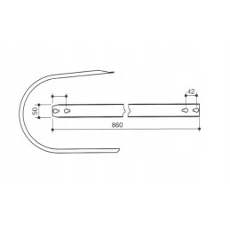 Baler pick-up cover New Holland 86618414