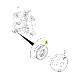 Hydro flap seal for JCB CVA backhoe loader