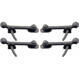 Trailer body clips 2x left, 2x right