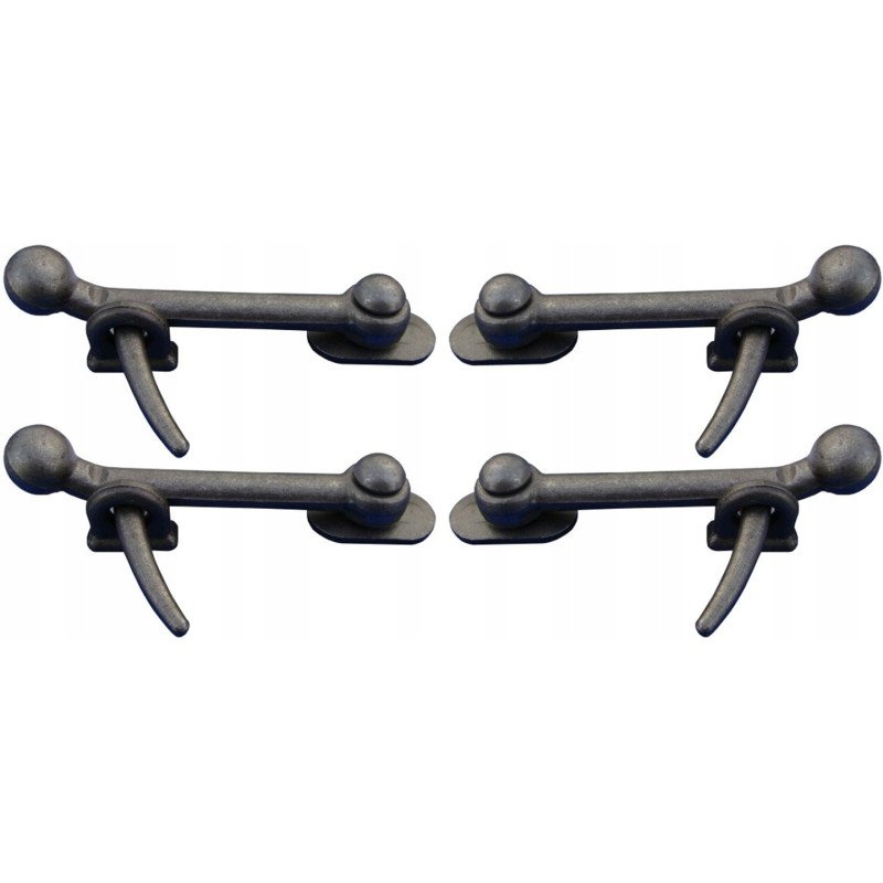 Trailer body clips 2x left, 2x right