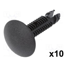 1 pcg x ROMIX - 10402 - Trim clip, 10pcs, Alfa Romeo, OEM: 60503348, L: 30.2mm, polyamide