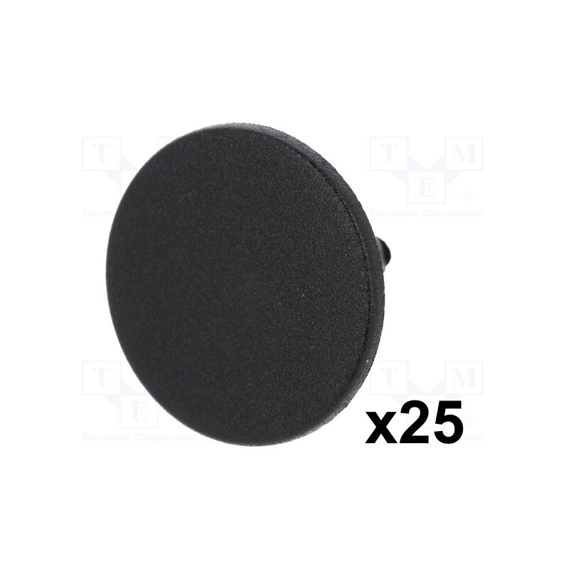1 pcg x ROMIX - 10078 - Trim clip, 25pcs, Fiat,Lancia, OEM: 14592287, L: 20.4mm, polyamide