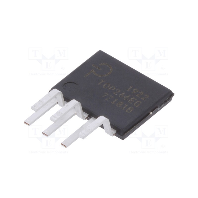 1 pcs x POWER INTEGRATIONS - TOP266EG - IC: PMIC, AC/DC switcher,SMPS controller, 59.4÷145kHz, eSIP-7C