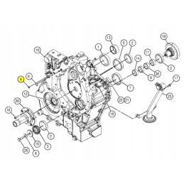 Transmission gasket cat 428 432 442