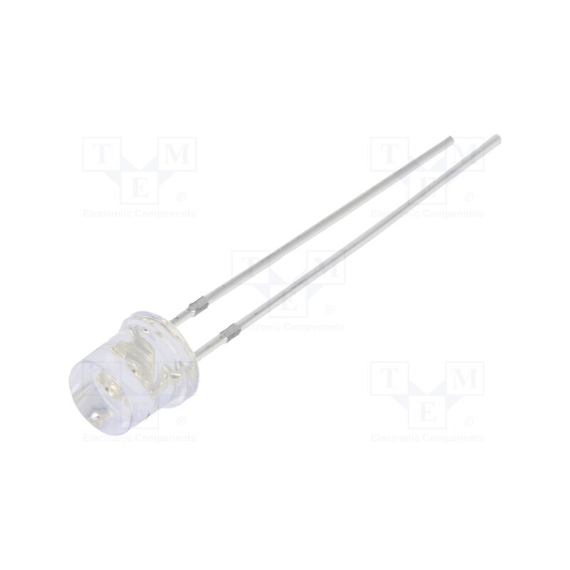 1 pcs x OPTOSUPPLY - OSV1YL57E1A - LED, UV, 140°, 20mA, P: 114mW, 360÷370nm, 3÷3.8VDC, THT