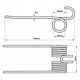 Sipma baler pick-up finger 527010013100 original