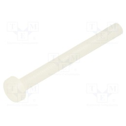 10 pcs x DREMEC - 8G205V50097 - Screw, M3x30, 0.5, Head: cheese head, Pozidriv, 0,8mm, polyamide