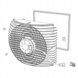 Radiator fan tt 11 asa 0257 hp asa 0367