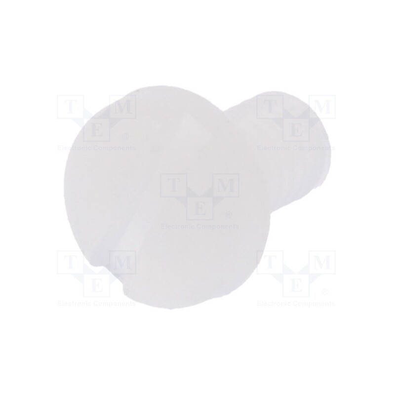 10 pcs x DREMEC - 8G204M3X05 - Screw, M3x5, 0.5, Head: cheese head, slotted, 0,9mm, polyamide