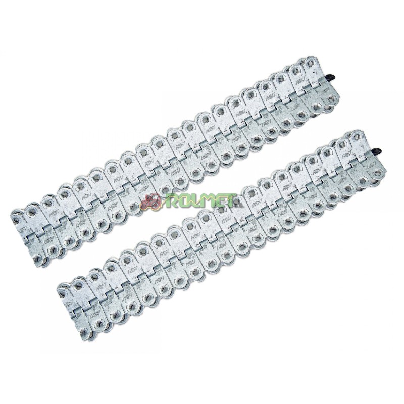 Coupler connector, round baler belt clip, 14 cm