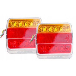 Forklift excavator, agricultural trailer, 2x LED rear lamp