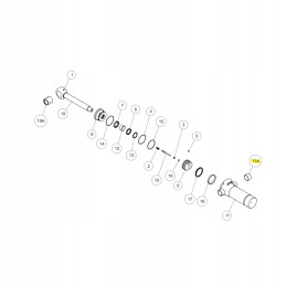 Cat 9t 2883 swing actuator bushing