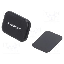 1 pcs x GEMBIRD - TA-CHM-01 - Car holder, black, air vent, Features: magnetic holder, 7'