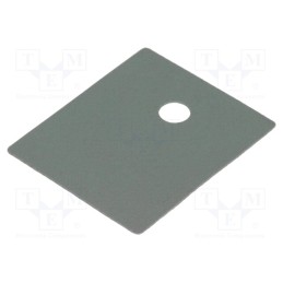 2 pcs x FISCHER ELEKTRONIK - WK TOP 3/1 - Heat transfer pad: silicone, TOP3/1, 0.45K/W, L: 20.5mm, W: 17.5mm