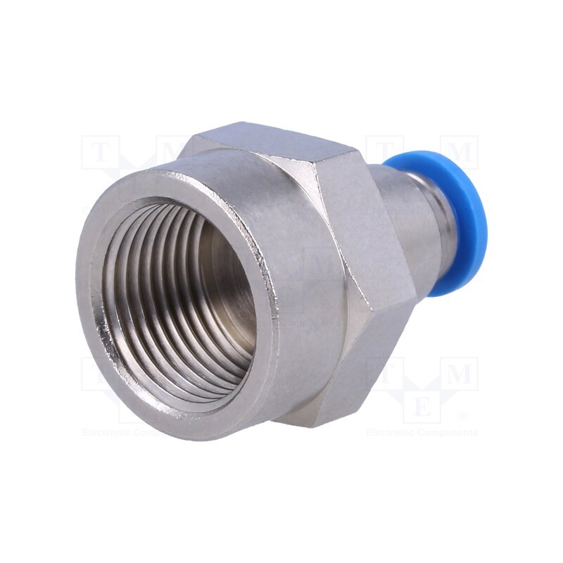 1 pcs x FESTO-190652 - Push-in fitting, straight, -0.95÷6bar, Gasket: NBR rubber, QS, 6mm