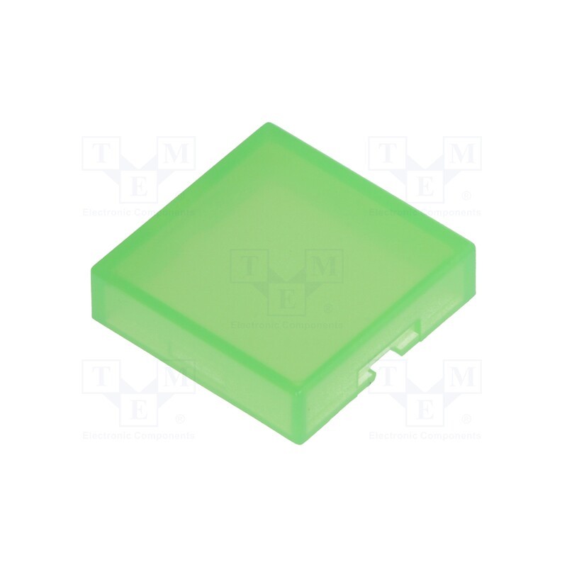 1 pcs x NKK SWITCHES - AT4074F - Cap, UB series, 12x12x3mm, green, UB