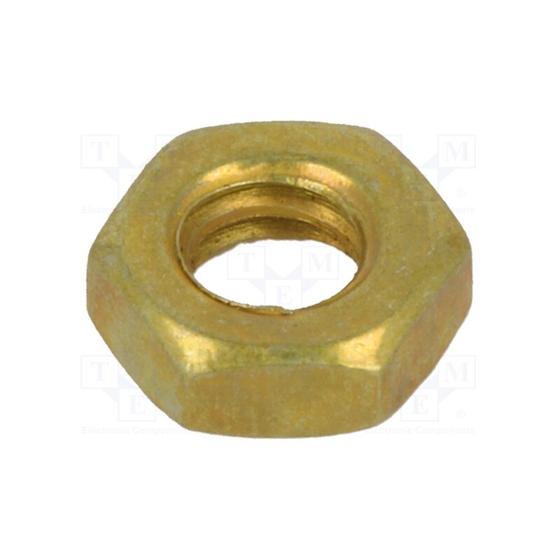 2 pcs x TE Connectivity - 5205821-2 - Nut, Thread: UNC 4-40, 1.6mm