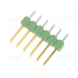 2 pcs x TE Connectivity - 826629-6 - Pin header, pin strips, AMPMODU MOD II, male, PIN: 6, straight