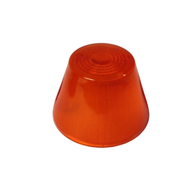 Tall marker lamp shade, orange plastic