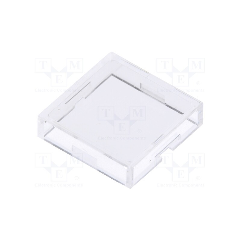 1 pcs x NKK SWITCHES - AT4074J - Cap, UB series, 12x12x3mm, transparent, UB