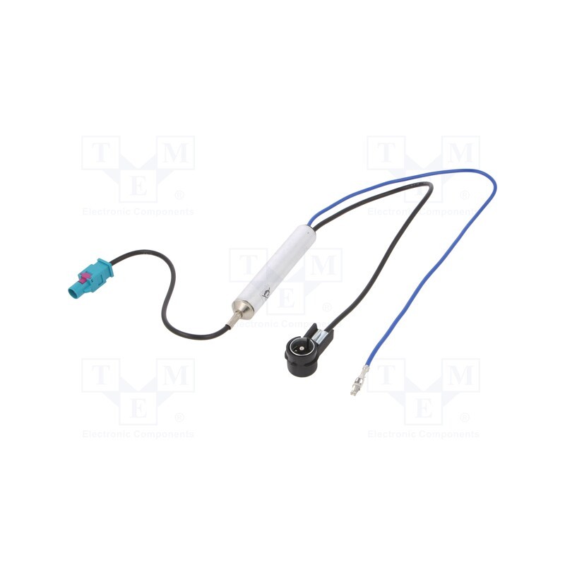 1 pcs x PER.PIC. - A9524I/UNIV - Antenna separator, Fakra plug,ISO plug angled, 0.4m