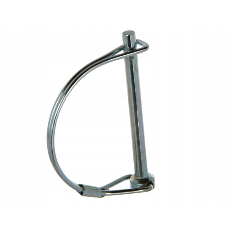 Pipe cotter securing the 6mm pin