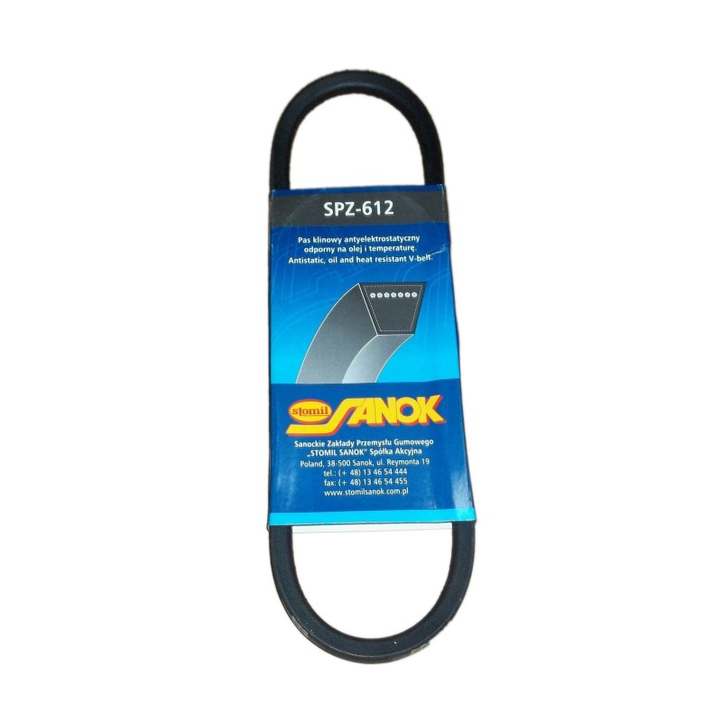 V-belt spz 612 sipma press z 276 z 279