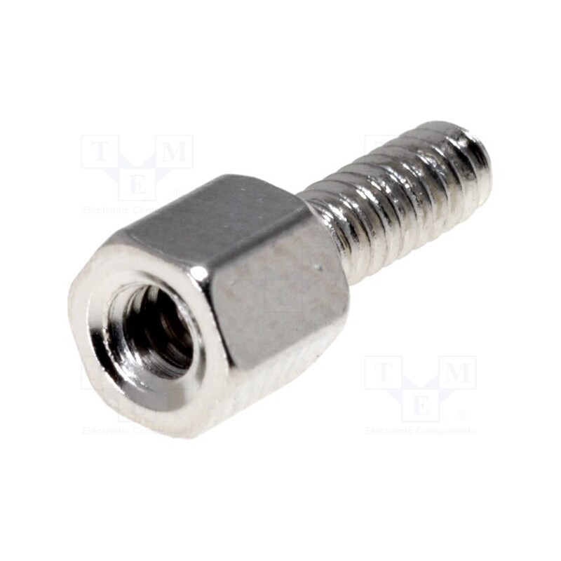 2 pcs x NINIGI - UNC15 - Threaded head screw, UNC 4-40, Spanner: 4.75mm