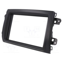 1 pcs x PER.PIC. - MA26045/TP - Radio frame, Fiat, 2 DIN, black