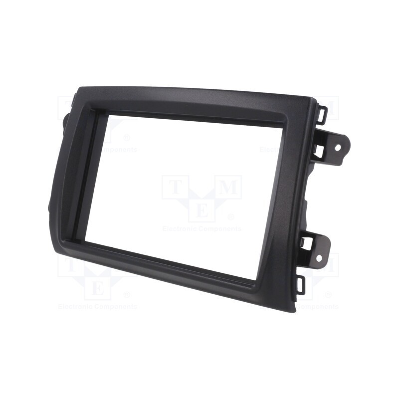 1 pcs x PER.PIC. - MA26045/TP - Radio frame, Fiat, 2 DIN, black