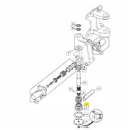 JCB 3CX 4CX actuator spacer sleeve