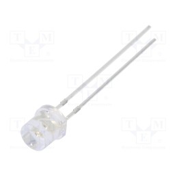1 pcs x OPTOSUPPLY - OSV2YL57E1A - LED, UV, 140°, 20mA, P: 114mW, 370÷380nm, 3÷3.8VDC, THT