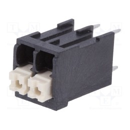 2 pcs x DEGSON ELECTRONICS - DG212V-THR-3.5-02P-13-1000ZH - PCB terminal block, straight, 3.5mm, ways: 2, on PCBs, 0.2÷1.5mm2