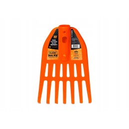 Plastic leaf rake, size S teger