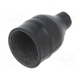 1 pcs x TE Connectivity - 202K232-25/225-0 - Heat shrink boot, straight,glued, 8mm, L: 55mm, black, -75÷150°C