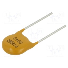 2 pcs x EATON/BUSSMANN - PTR060V0040-BK - Fuse: PTC polymer, 400mA, Imax: 40A, THT, PTR060V, bag