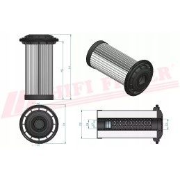 Engine oil filter hifi filter so 10112